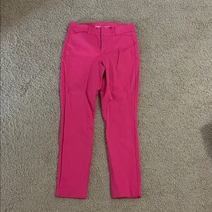 Vibrant Pink Slim Fit Pants- old navy